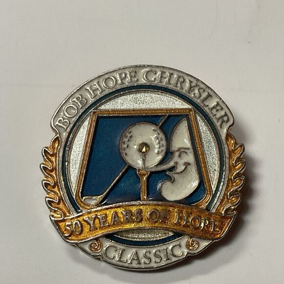Bob Hope Chrysler Classic Golf Pin – 50 Years of Hope 1960–2009 Commemorative - Picture 2 of 5